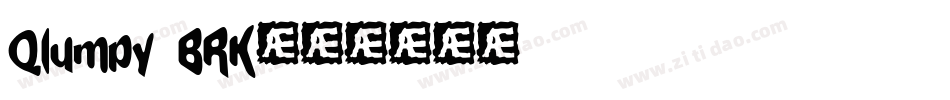 Qlumpy BRK字体转换